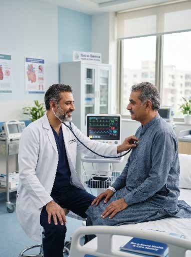 Cardiac Care department at IBN E SEENA Hospital